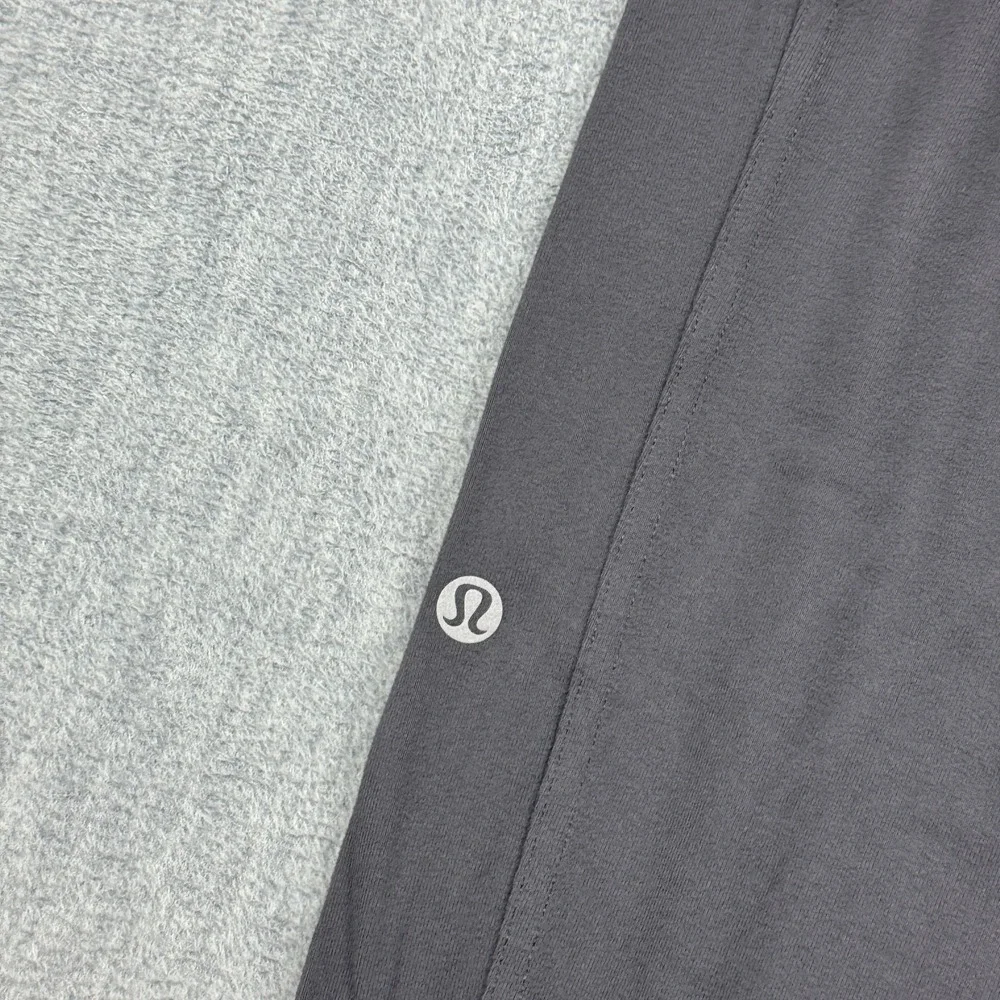 Lululemon Jogger Womens 2 Gray Run On Stretch Elastic Pocket Workout Gym Running